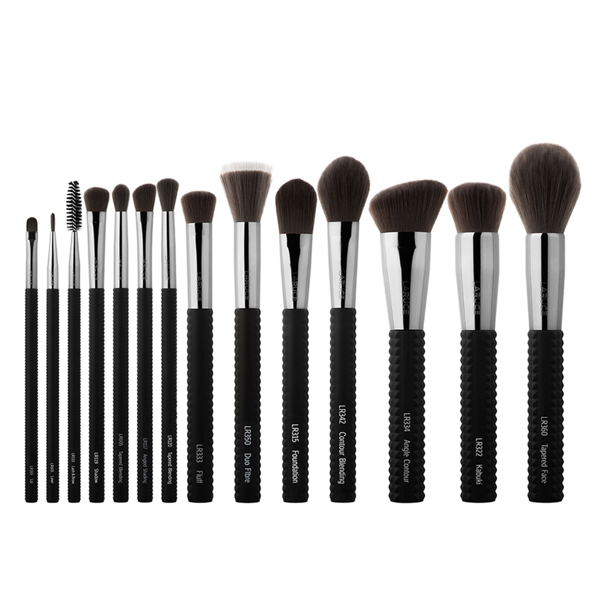 5 Piece Denim Makeup Brush Set with Bag popular