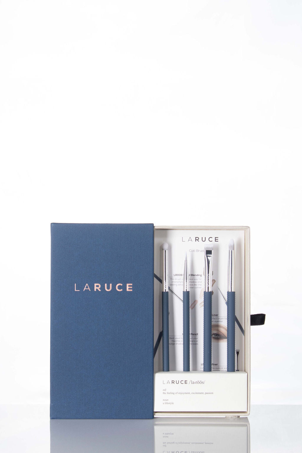 Cati 4-Piece Makeup Brush Set - LARUCE Beauty