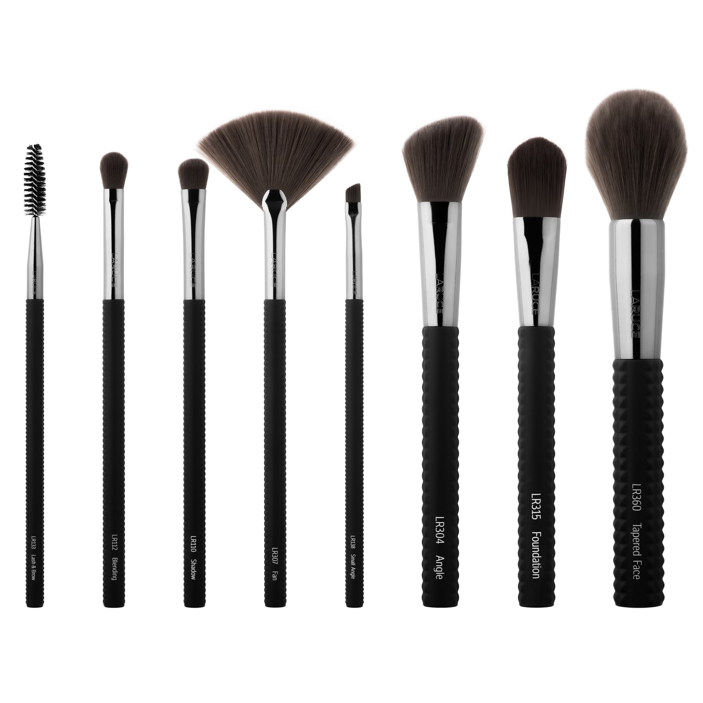 Lia 8-Piece Makeup Brush Set - LARUCE Beauty
