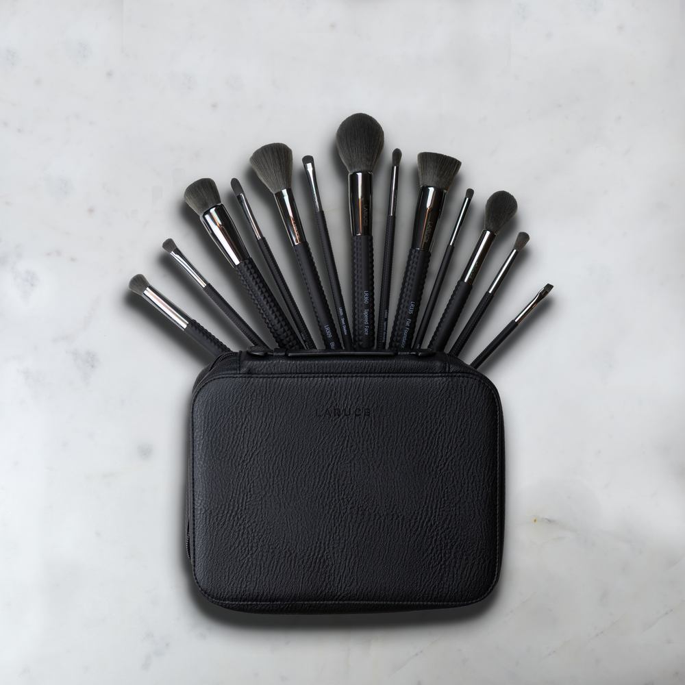 
                      
                        Ann 13-Piece Makeup Brush Set with Case - LARUCE Beauty
                      
                    